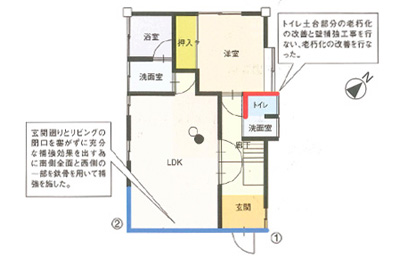 補強後 イメージ 補強後 イメージ
